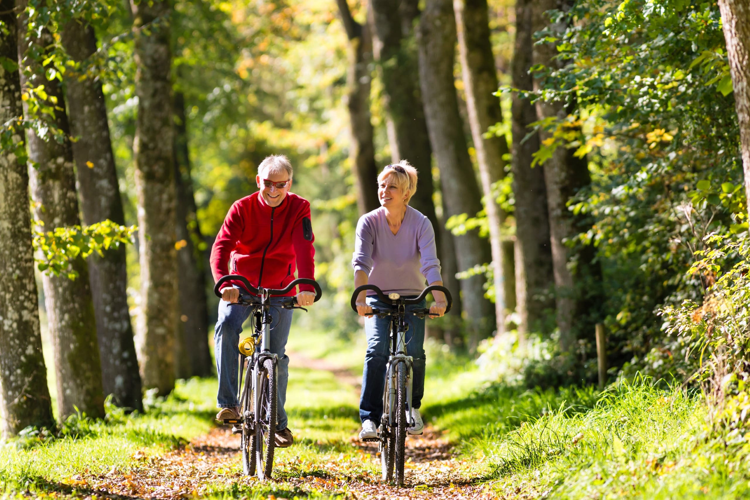 Fahrrad fahren in der Natur - Hof12 Eichen