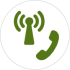Telefon- und Internetanschluss Symbol